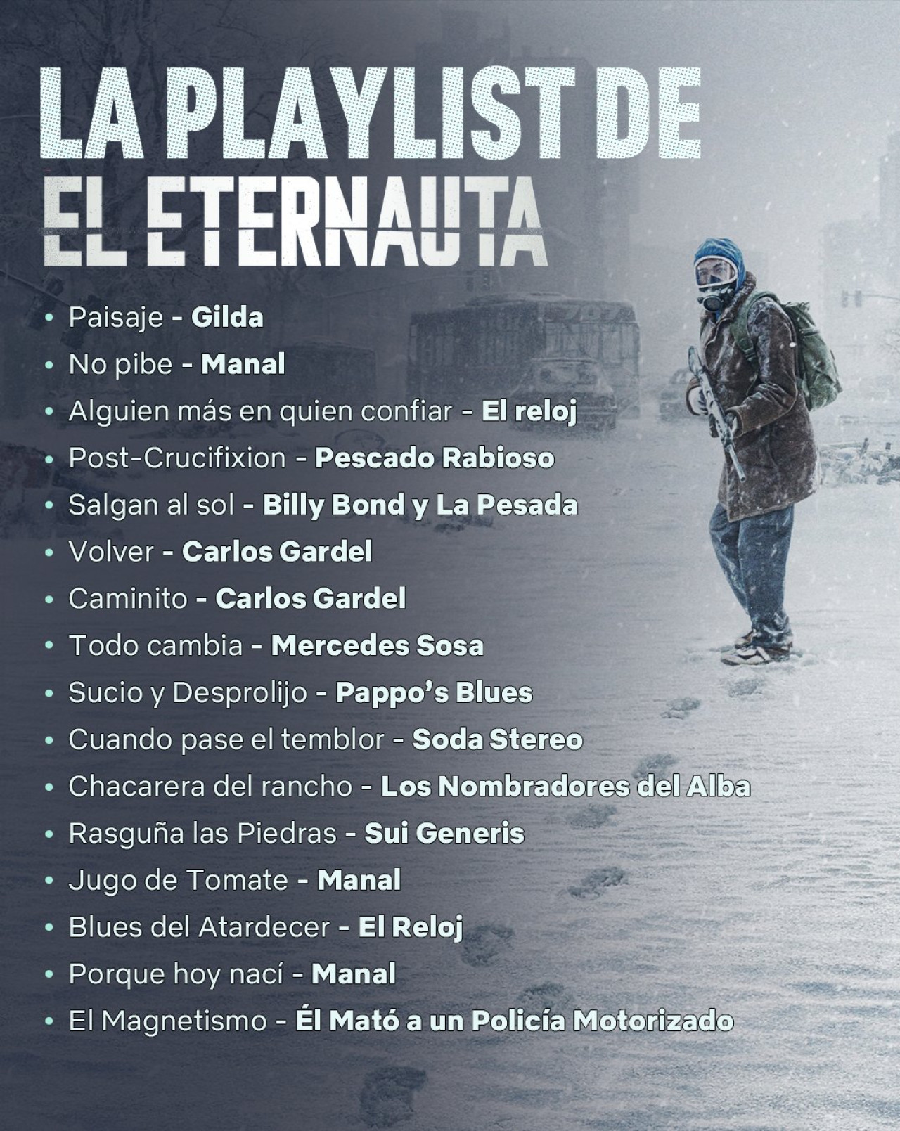 El playlist de El Eternauta: pura cultura musical argentina